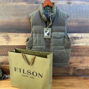 Filson Down Cruiser Vest New 